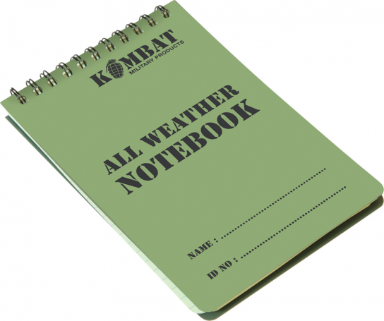 An image of a&nbsp;A6 Waterproof Notepad
