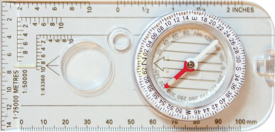 An image of a&nbsp;Military Map Compass